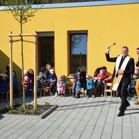 Bild vergr&ouml;&szlig;ern: Offizielle Einweihung der Geb&auml;udeerweiterung der St&auml;dt. Kindertagesst&auml;tte 