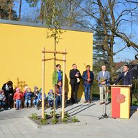 Bild vergr&ouml;&szlig;ern: Offizielle Einweihung der Geb&auml;udeerweiterung der St&auml;dt. Kindertagesst&auml;tte 