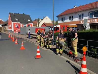 Bild vergr&ouml;&szlig;ern: Verschiedenes_Fr&uuml;he Osterbescherung f&uuml;r die Freiwillige Feuerwehr Albstadt (4)
