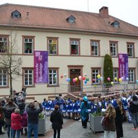 Bild vergr&ouml;&szlig;ern: Faschingsnarren st&uuml;rmen das Rathaus, in Alzenau beginnt die 5. Jahreszeit (4)