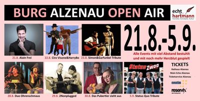 Bild vergr&ouml;&szlig;ern: Kultur-Sp&auml;tsommer auf Burg Alzenau 2020