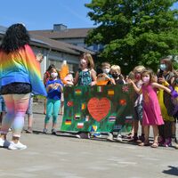 Bild vergr&ouml;&szlig;ern: Einweihung der Horterweiterung im Stadtteil Michelbach am 14. Juni 2021 (3)