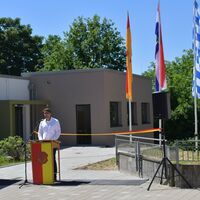 Bild vergr&ouml;&szlig;ern: Einweihung der Horterweiterung im Stadtteil Michelbach am 14. Juni 2021 (5)
