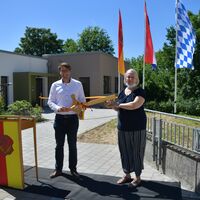 Bild vergr&ouml;&szlig;ern: Einweihung der Horterweiterung im Stadtteil Michelbach am 14. Juni 2021 (6)