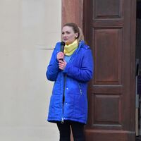 Bild vergr&ouml;&szlig;ern: Friedenskundgebung - Solidarit&auml;t mit der Ukraine auf dem Rathausvorplatz in Alzenau (11)