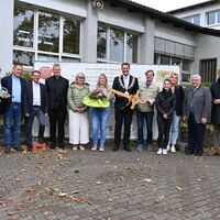 Bild vergr&ouml;&szlig;ern: Offizielle Einweihung des Erweiterungsbaus der Grundschule am Weinberg 