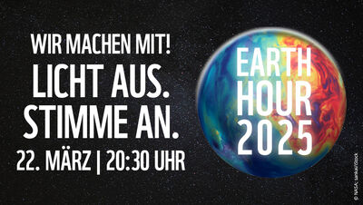 Bild vergr&ouml;&szlig;ern: Earth Hour 2025