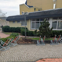 Bild vergr&ouml;&szlig;ern: Neue Fahrradst&auml;nder an der Prischo&szlig;halle und R&auml;uschberghalle (2)