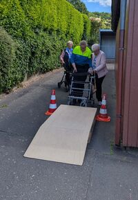 Bild vergr&ouml;&szlig;ern: Sicherheitstraining f&uuml;r Seniorinnen und Senioren