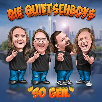 Bild vergr&ouml;&szlig;ern: Die Quietschboys auf dem Alzenauer Stadtfest 2025
