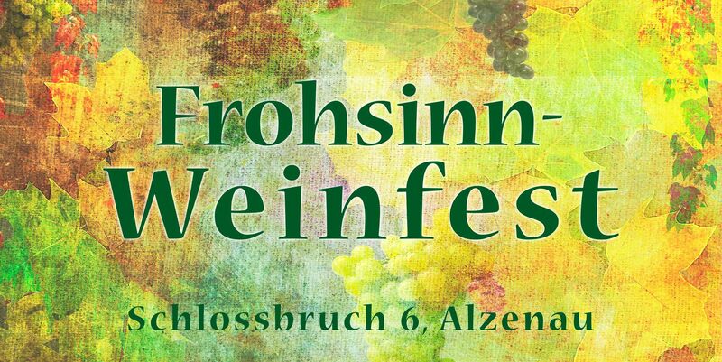 Interner Link zur Veranstaltung: Frohsinn Weinfest