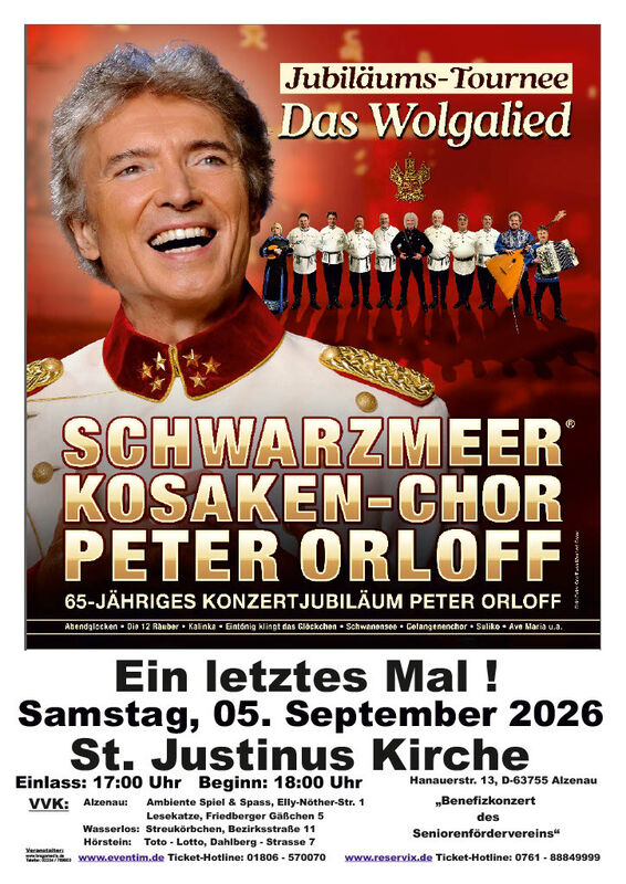 Interner Link zur Veranstaltung: Abschlusskonzert der Schwarzmeerkosaken 