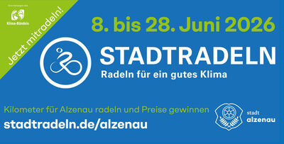 Machen Sie mit: STADTRADELN vom 8. bis 28. Juni 2026