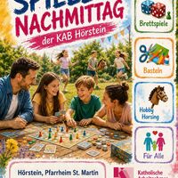 Interner Link zur Veranstaltung: Spielenachmittag der KAB H&ouml;rstein