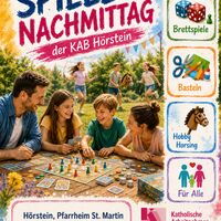 Interner Link zur Veranstaltung: Spielenachmittag der KAB H&ouml;rstein