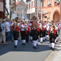 Bild vergr&ouml;&szlig;ern: Der gro&szlig;e Festzug durch die Alzenauer Innenstadt