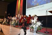 Bild vergr&ouml;&szlig;ern: Die Kolpingkapelle Alzenau e.V. begleitete den diesj&auml;hrigen Neujahrsempfang der Stadt Alzenau musikalisch.