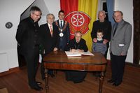 Bild vergr&ouml;&szlig;ern: Abtprimas Dr. Notker Wolf in Alzenau