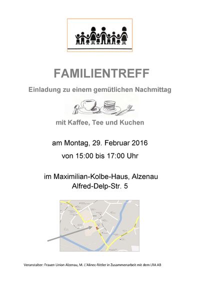 Bild vergr&ouml;&szlig;ern: Familientreff am 29. Feburar 2016