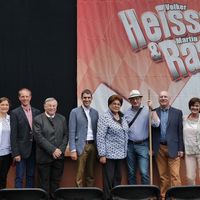 Bild vergr&ouml;&szlig;ern: Volker Heissmann und Martin Rassau mit ihrem 