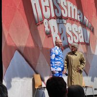 Bild vergr&ouml;&szlig;ern: Volker Heissmann und Martin Rassau mit ihrem 