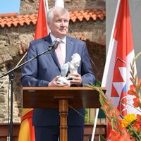 Bild vergr&ouml;&szlig;ern: Bayerisches Kabinett tagt auf Burg Alzenau