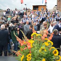 Bild vergr&ouml;&szlig;ern: Bayerisches Kabinett tagt auf Burg Alzenau