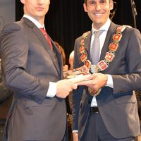 Bild vergr&ouml;&szlig;ern: Prinz Heinrich von Bayern gemeinsam mit Dr. Alexander Legler