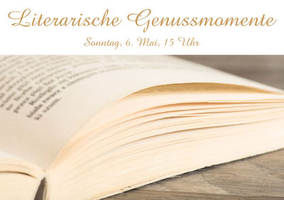 Literarische Genussmomente