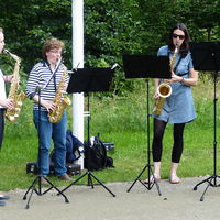 Bild vergr&ouml;&szlig;ern: Saxophonquartett 