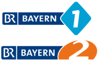 Bild vergr&ouml;&szlig;ern: Kombinierte Logos von Bayern 1 und Bayern 2