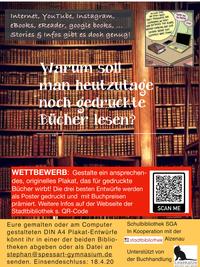 Bild vergr&ouml;&szlig;ern: Wettbewerb Buchplakat