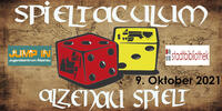 Bild vergr&ouml;&szlig;ern: Spieltaculum-Logo mit Datum