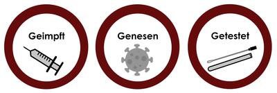 Bild vergr&ouml;&szlig;ern: 3G geimpft, genesen, getestet