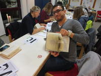 Bild vergr&ouml;&szlig;ern: Buchkunst-Workshop am 15. November 2016